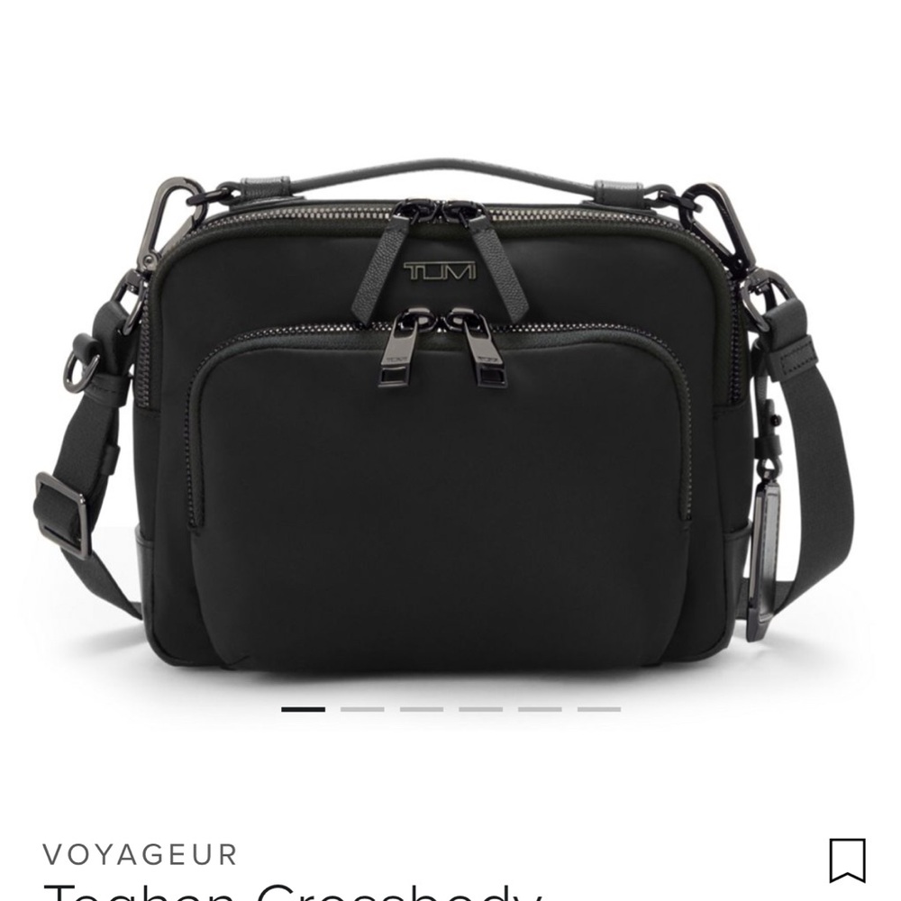 TUMI Black Voyager Crossbody Bag Tumi Voyager Crossbody
